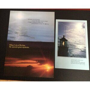 Lot 3 Vintage Argus Inspirational Poster Prints 80s DIY Quotes Office